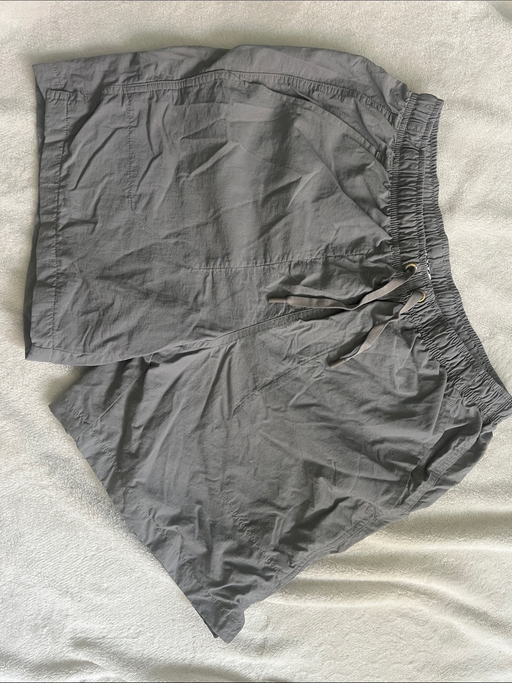 DSG lifestyle Men's Gray Elastic-Waist Drawstring Shorts